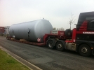 Vervoeren van grote tanks met speciaal transport: image 2
