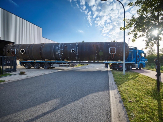 Uitzonderlijk transport per schip