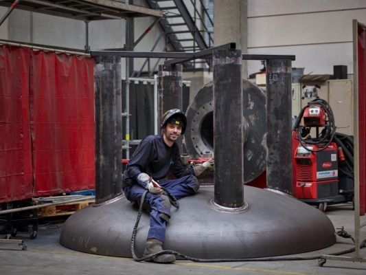 The starting point of a new pressure vessel