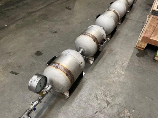 A small herd... of pressure vessels
