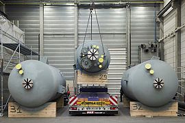 3 Cuves sous pression en acier