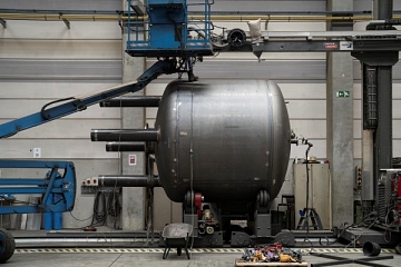 SAW welding at Deprest