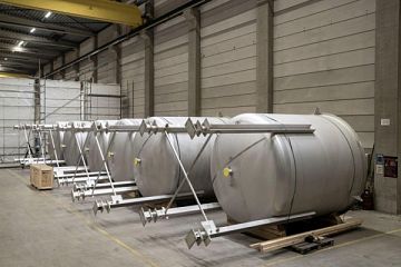Prêtes à l’expédition : nouvelle série de cuves inox