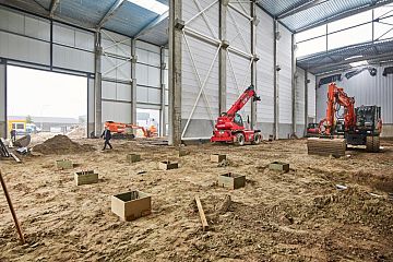 Uitbreiding atelier Deprest