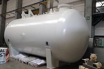 Réservoir sous pression en acier
